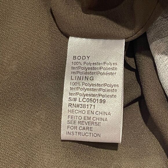 Urban Outfitters Lucca Couture Deep Green Ruffle 3/4 Sleeve Mini Dress Sz S - Picture 10 of 11